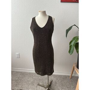 Andrea Polizzi for Rex Lester Scoop Neck Knee-Length Dress